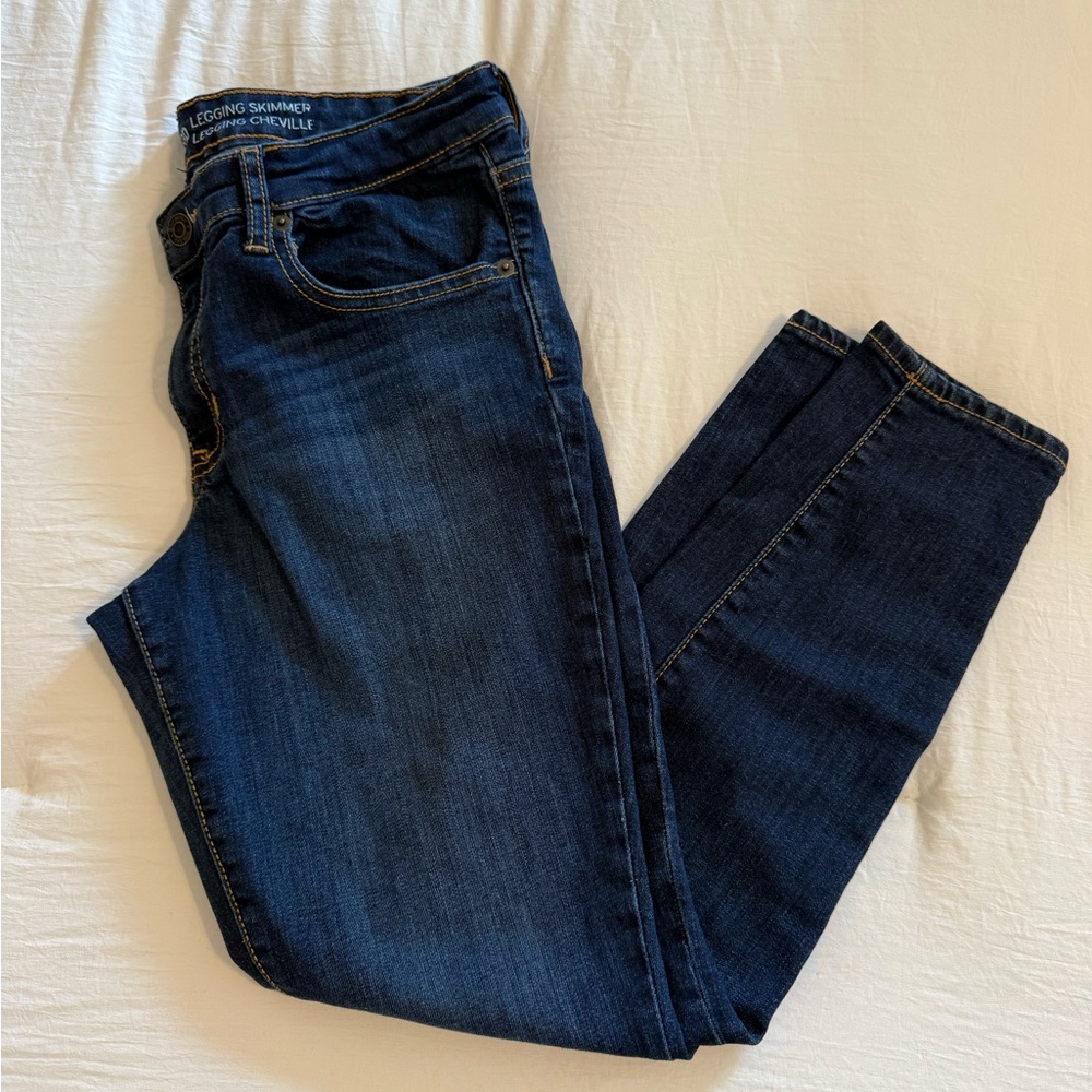 GAP Women's Dark Blue Skinny Jeans